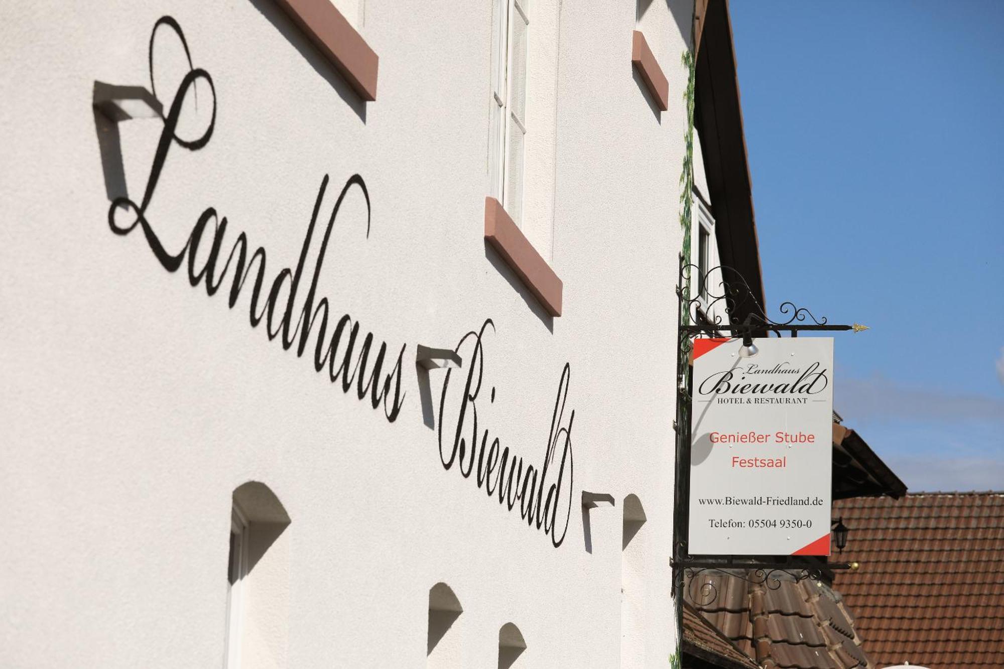 Romantik Hotel Landhaus Biewald Friedland  المظهر الخارجي الصورة